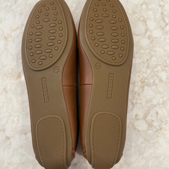 NWOB Talbots Everyson Leather Chain Driving Loafers - Brown (Size: 10) - Picture 4 of 4